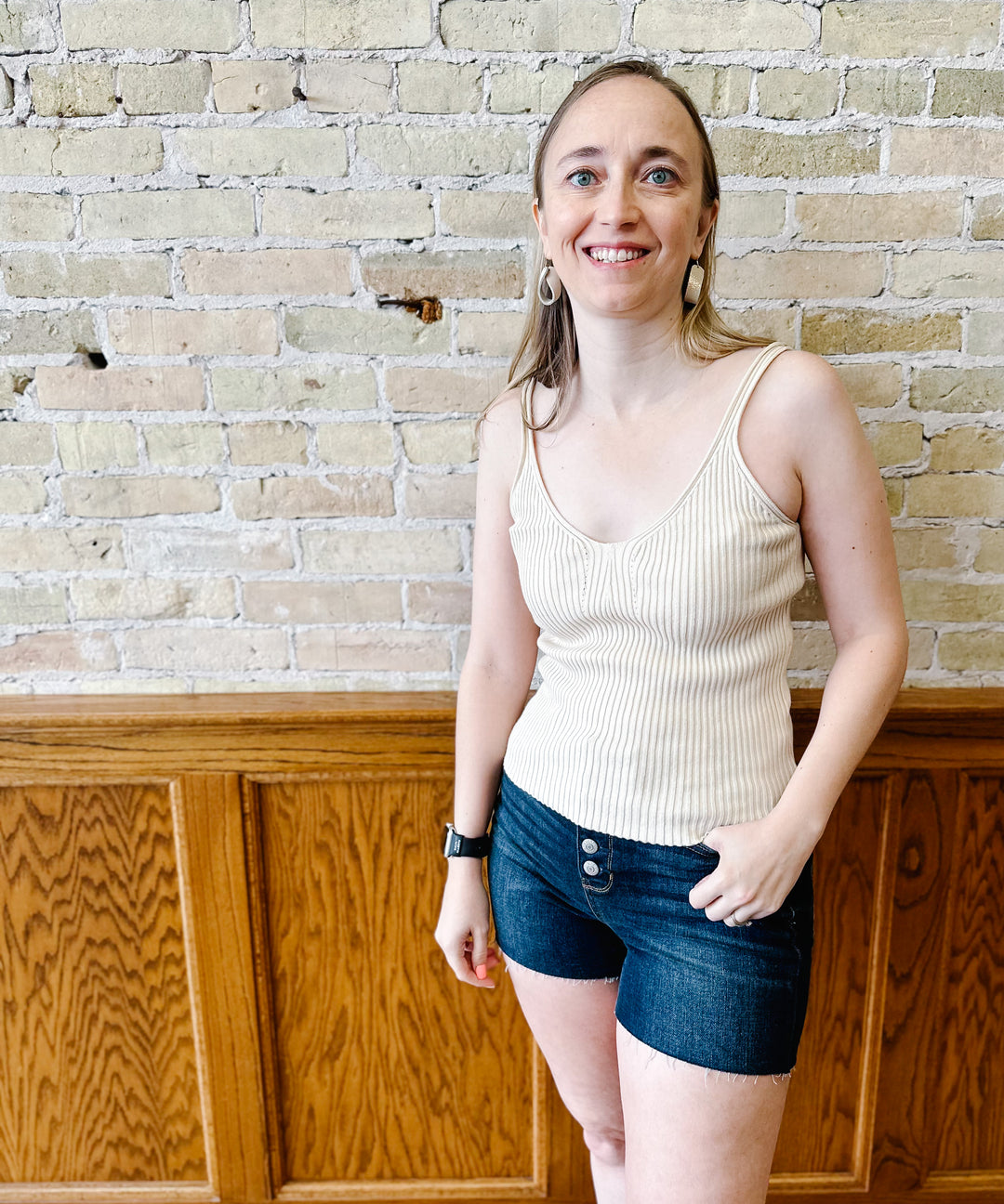 Oatmeal Sweater Tank