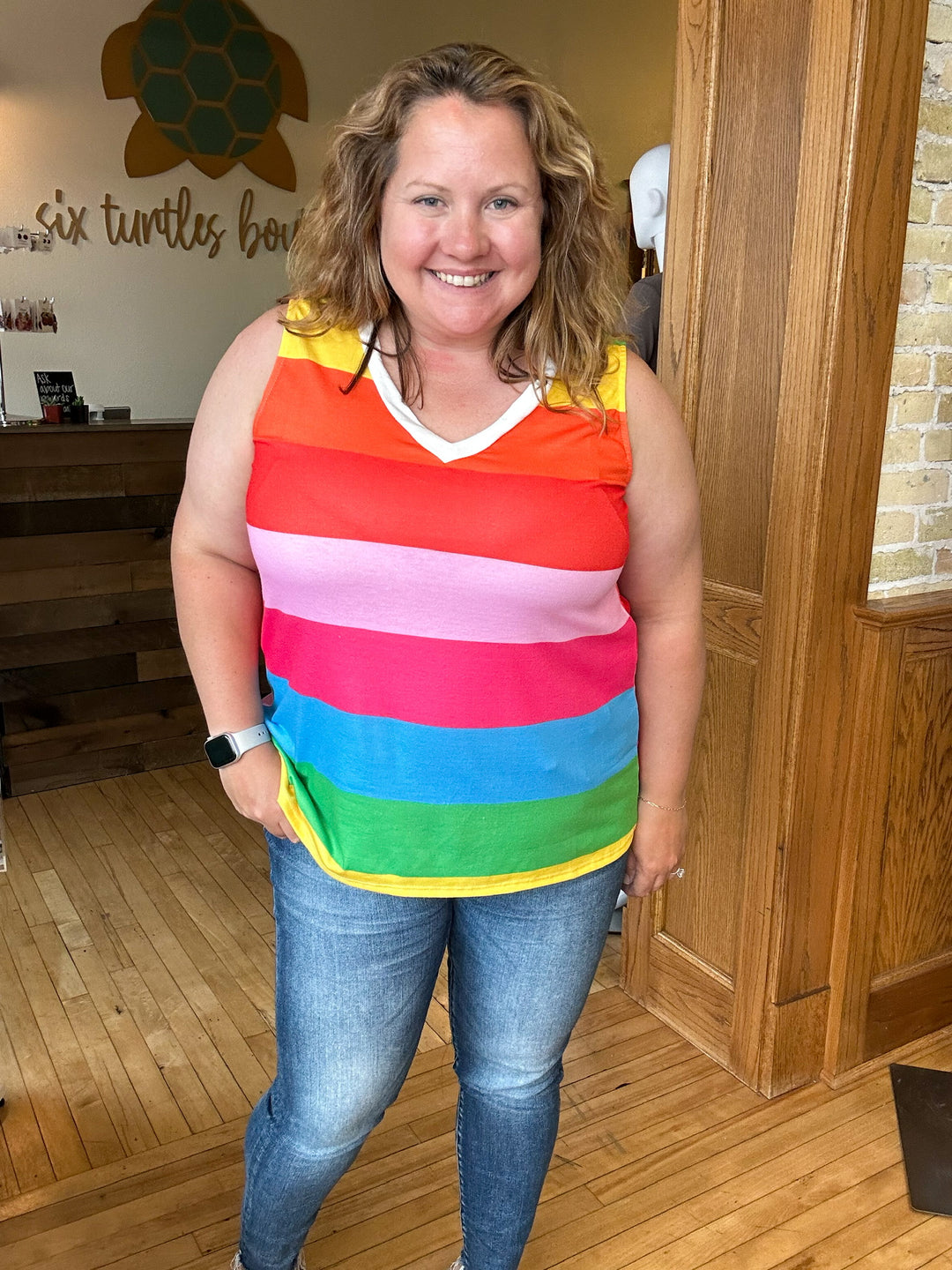 Rainbow Wishes Top