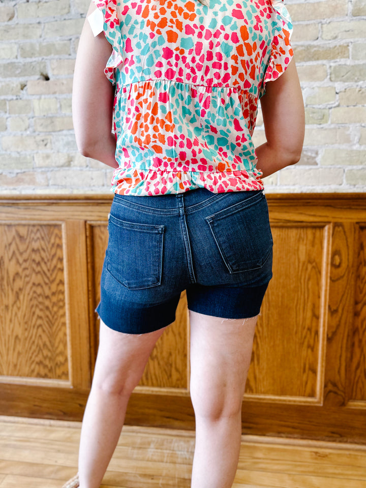 Judy Blue Non-Distressed Cut Off Shorts
