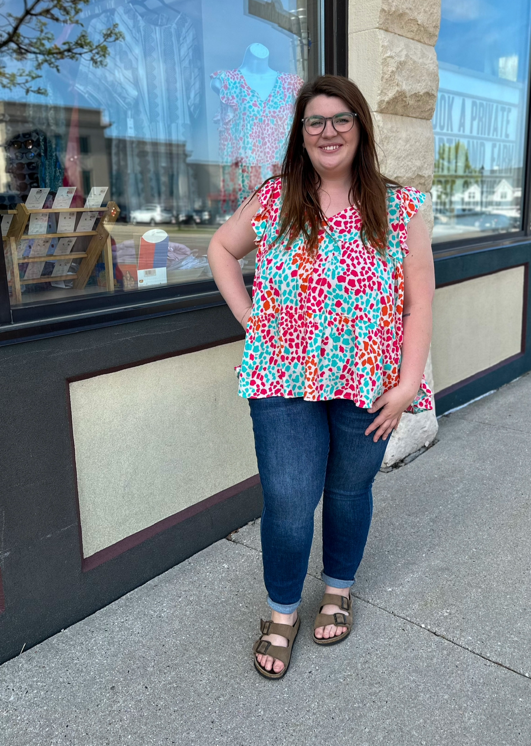 Wild Lady Tiered Top