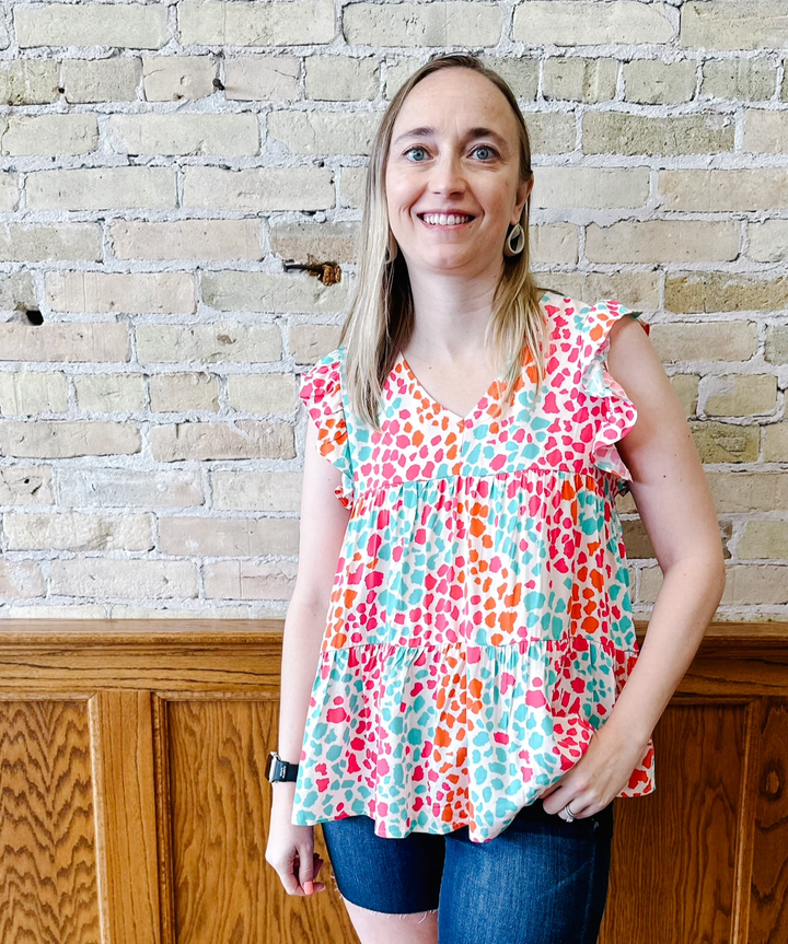 Wild Lady Tiered Top