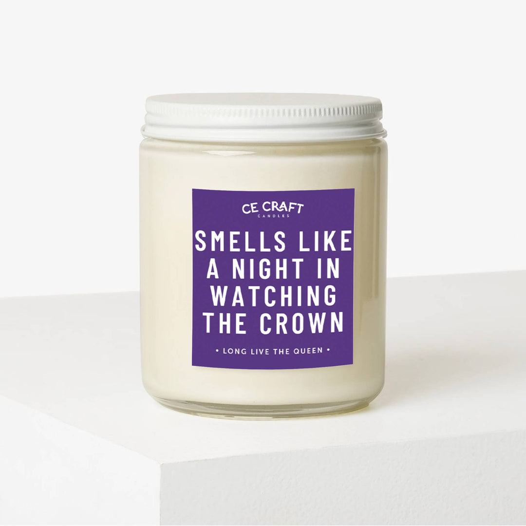 Smells Like a Night in Watching the Crown Candle