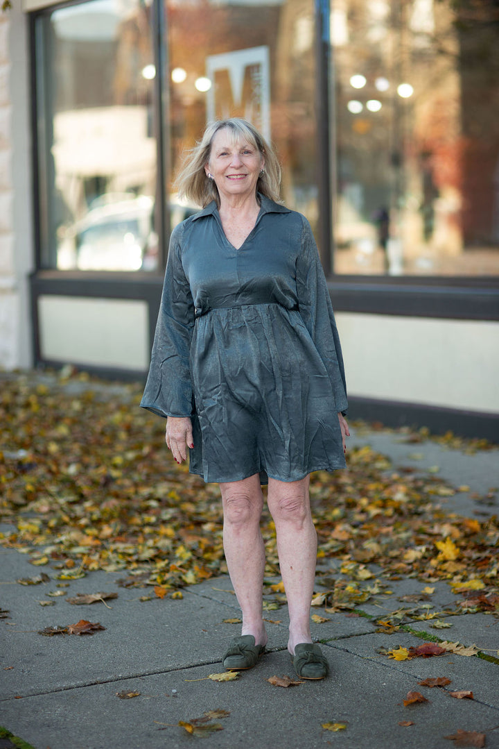 Titanium Tie Dress