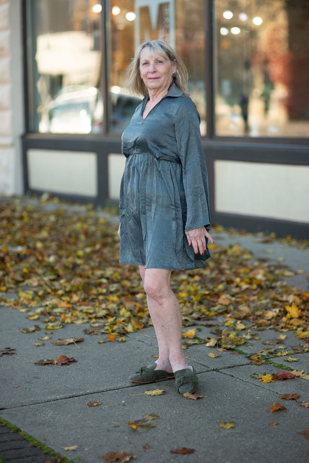 Titanium Tie Dress