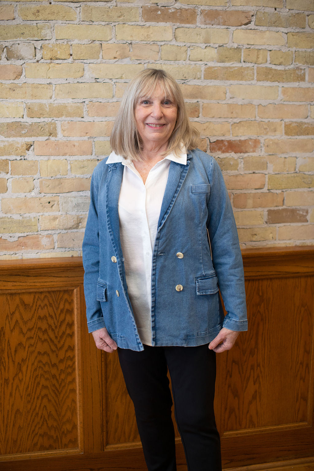 Not Your Mom's Denim Blazer