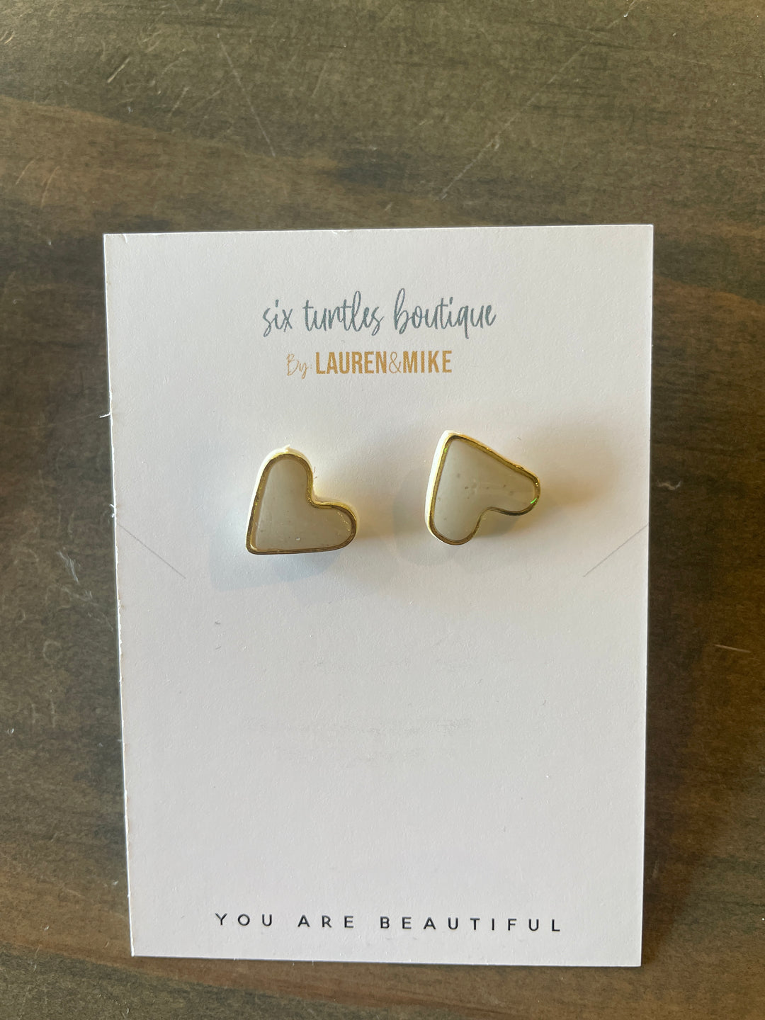 Mini Heart Studs