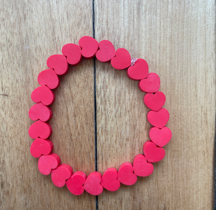 Stretchy Heart Bracelets